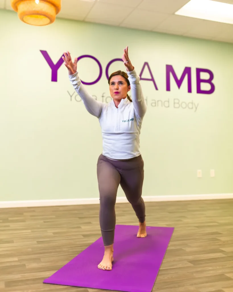 Yoga instructor portrait at the YOGAMB studio